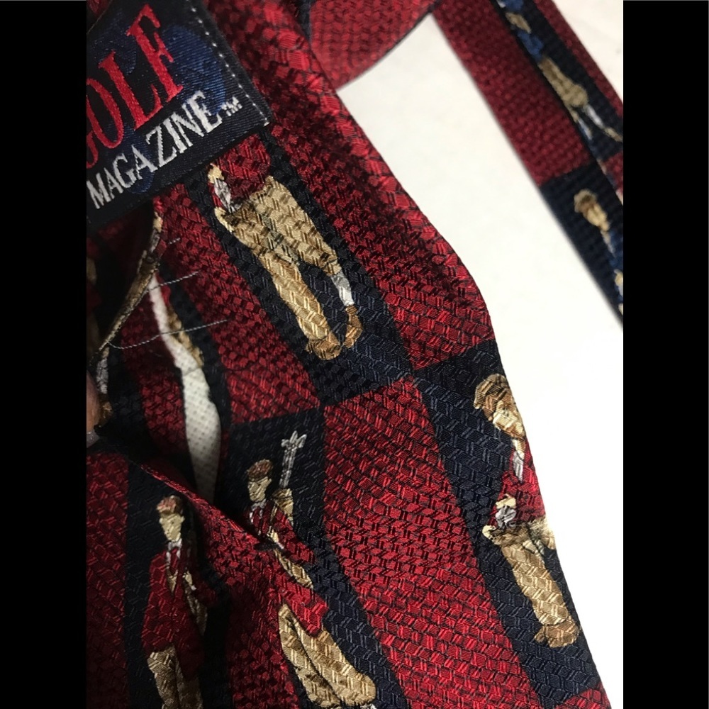 Golf Magazine Golfer silk tie - Picture 6 of 6